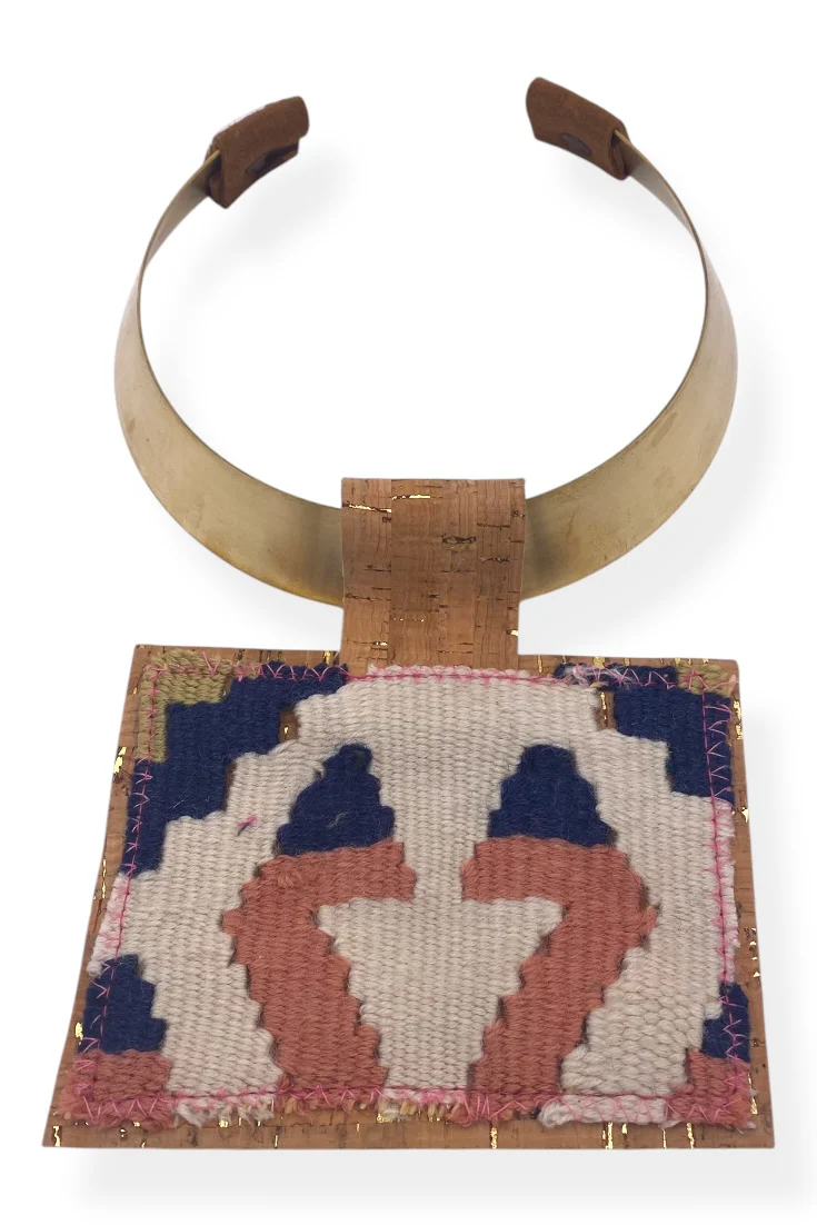 Kilim Choker Necklace - 595
