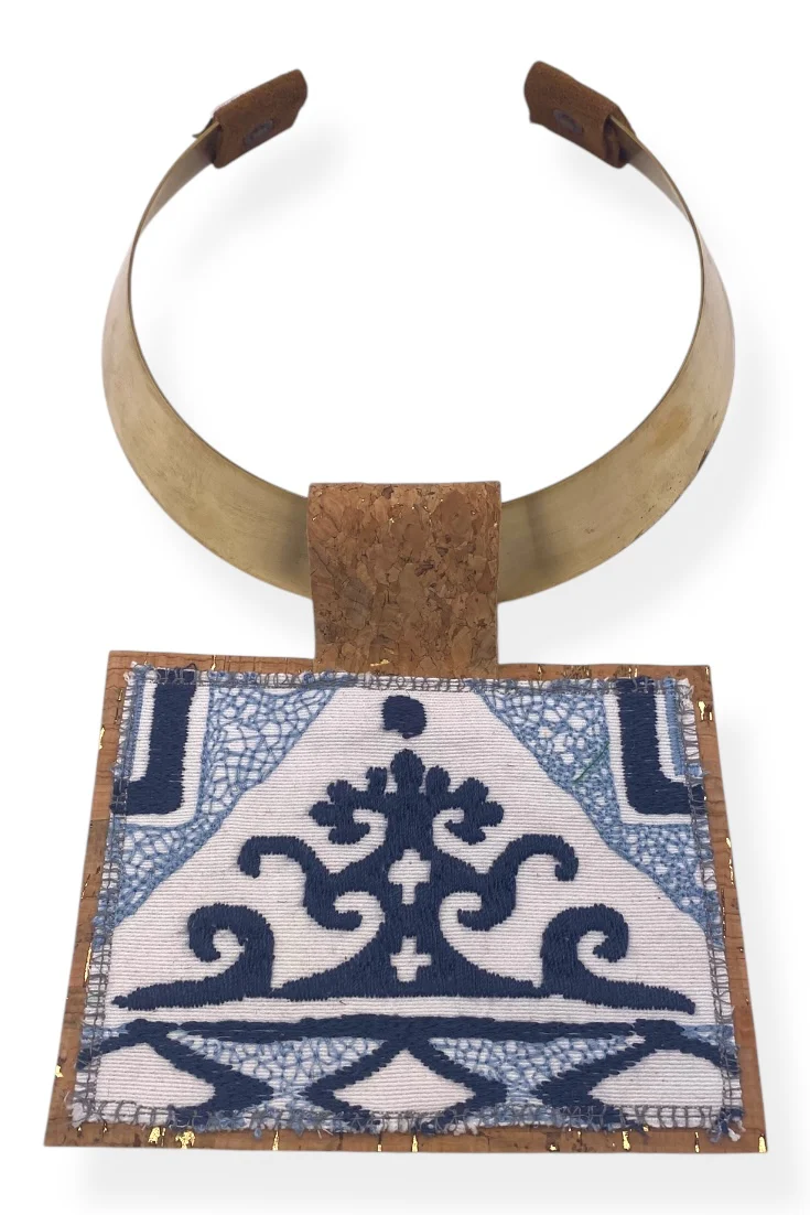 Kilim Choker Necklace - 598