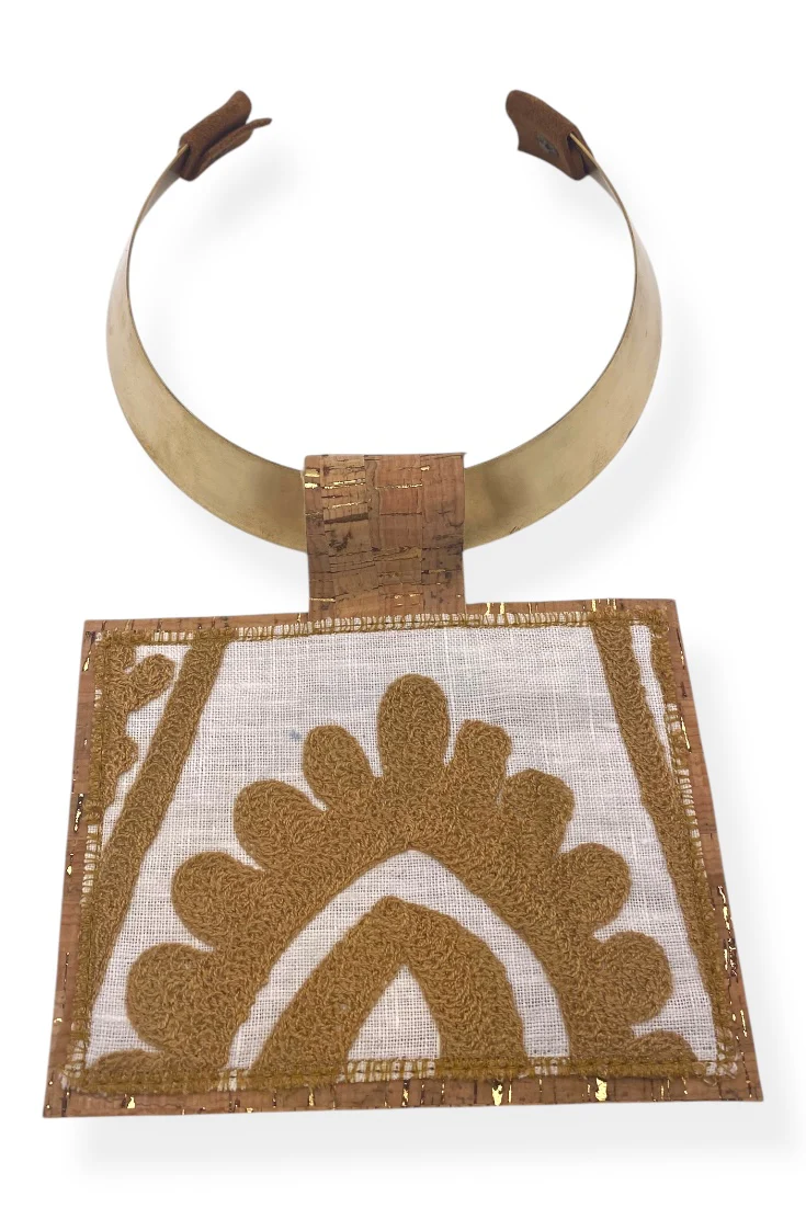Kilim Choker Necklace - 606