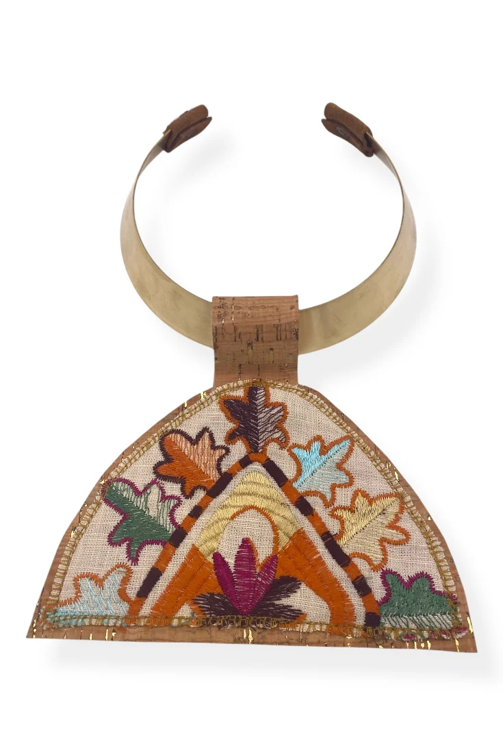 Kilim Choker Necklace - 608