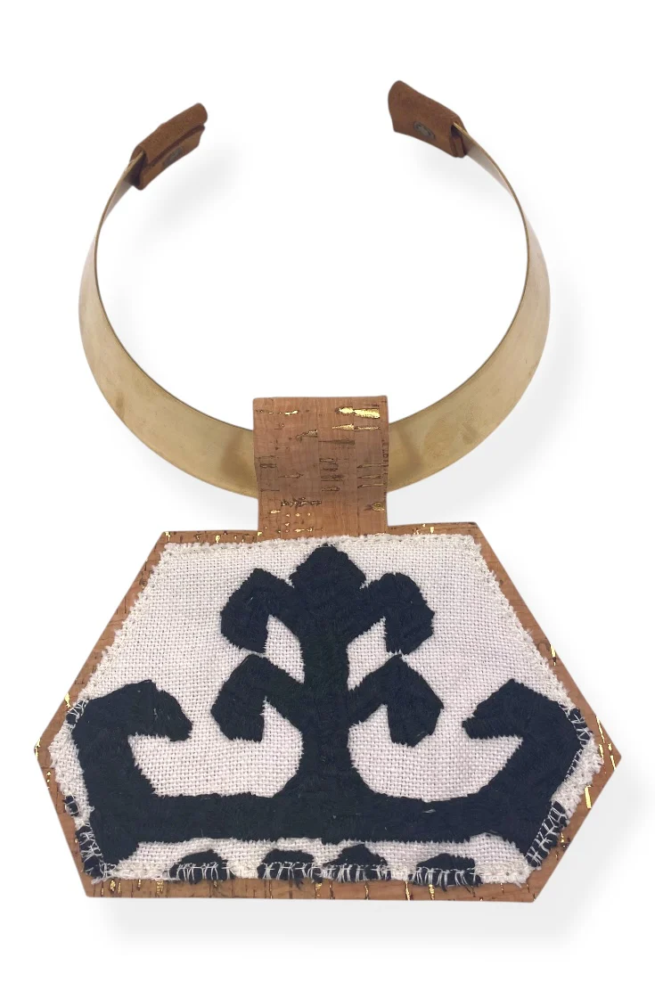Kilim Choker Necklace - 626