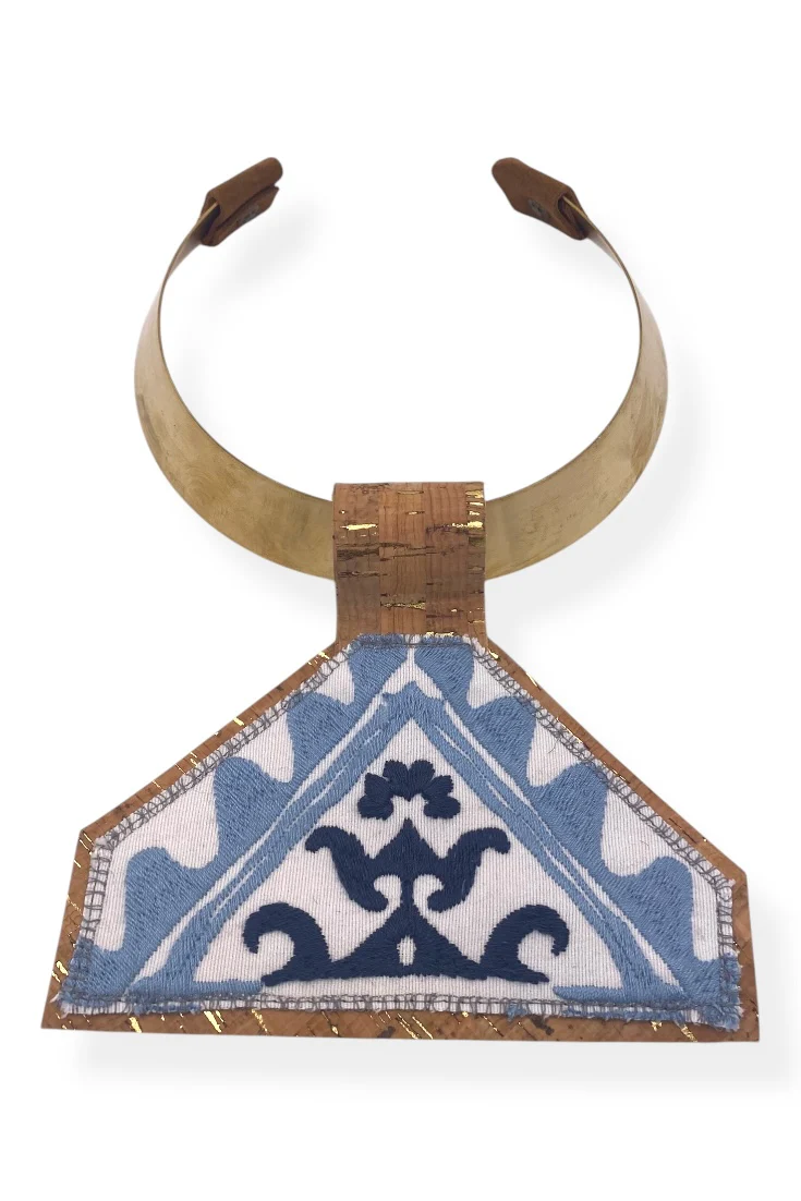 Kilim Choker Necklace - 627