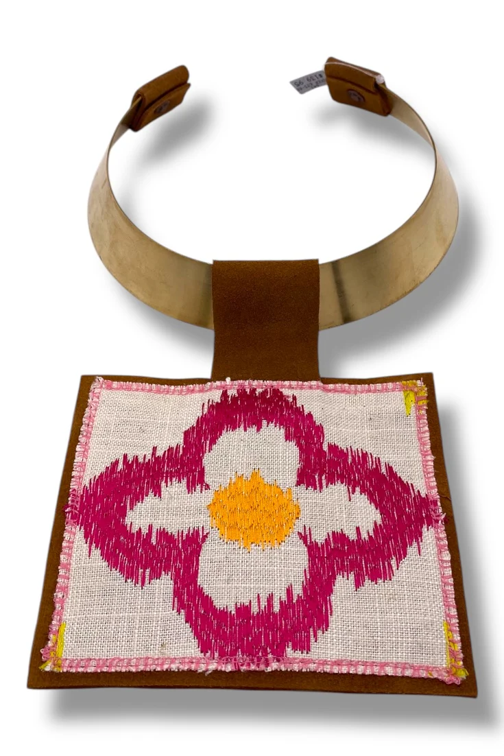 Kilim Choker Necklace - 641