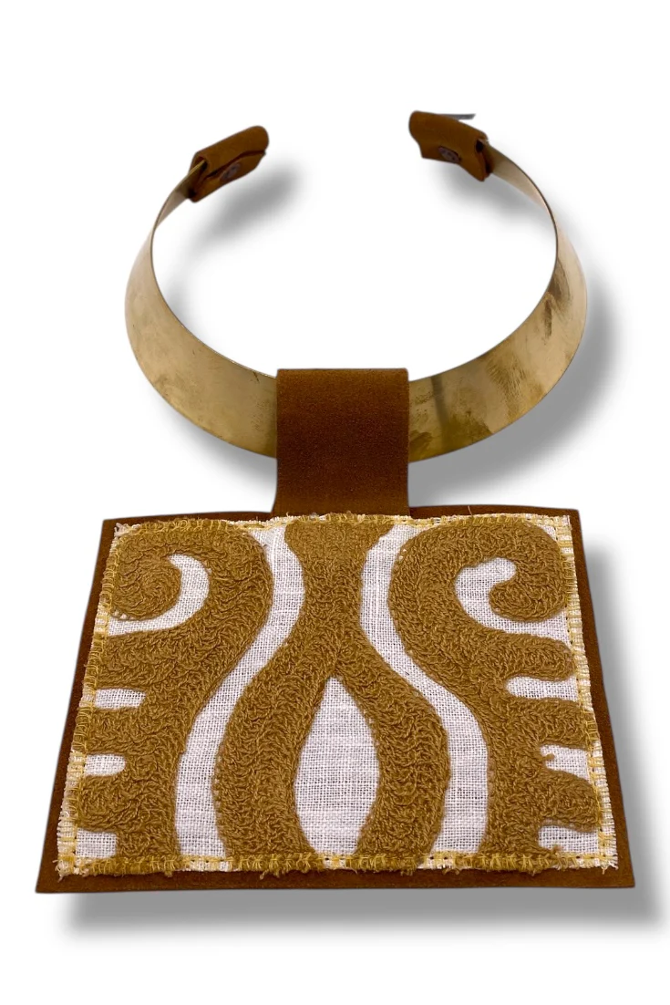 Kilim Choker Necklace - 655