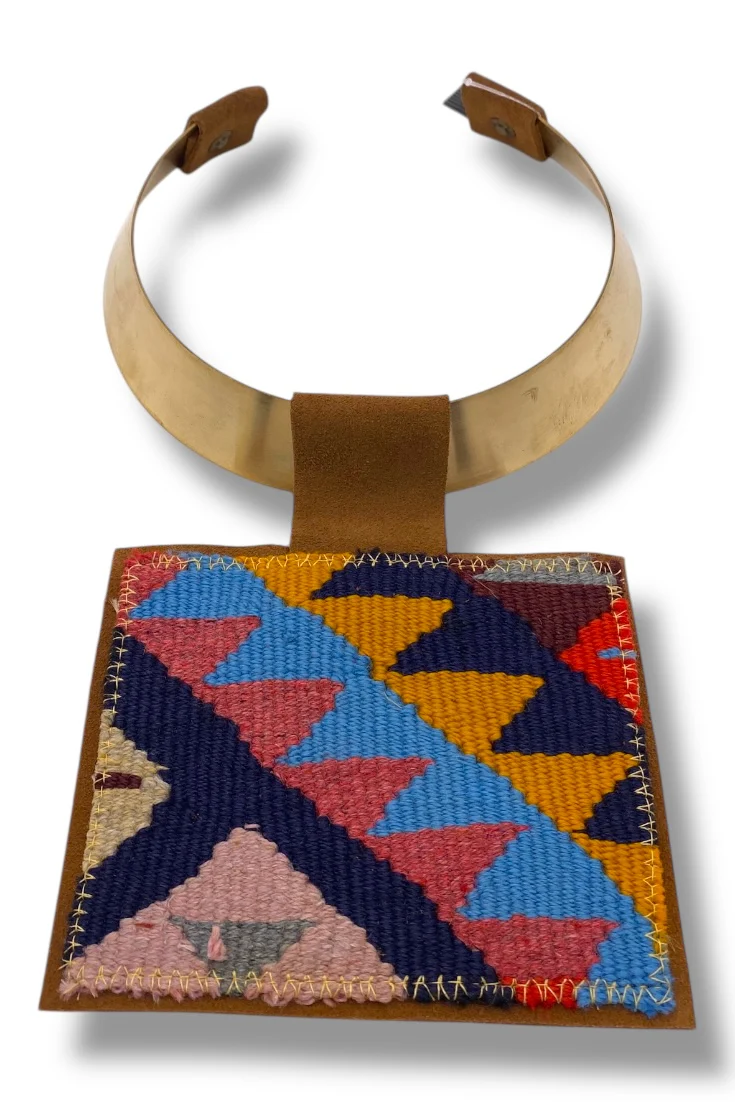 Kilim Choker Necklace - 668