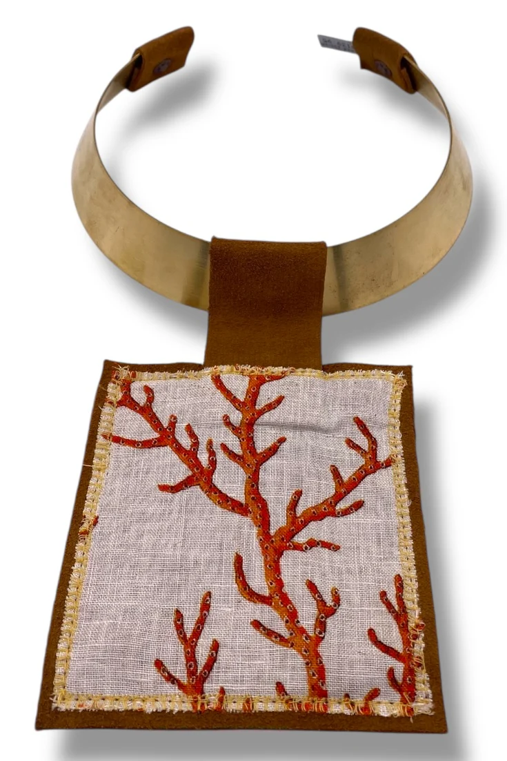 Kilim Choker Necklace - 675