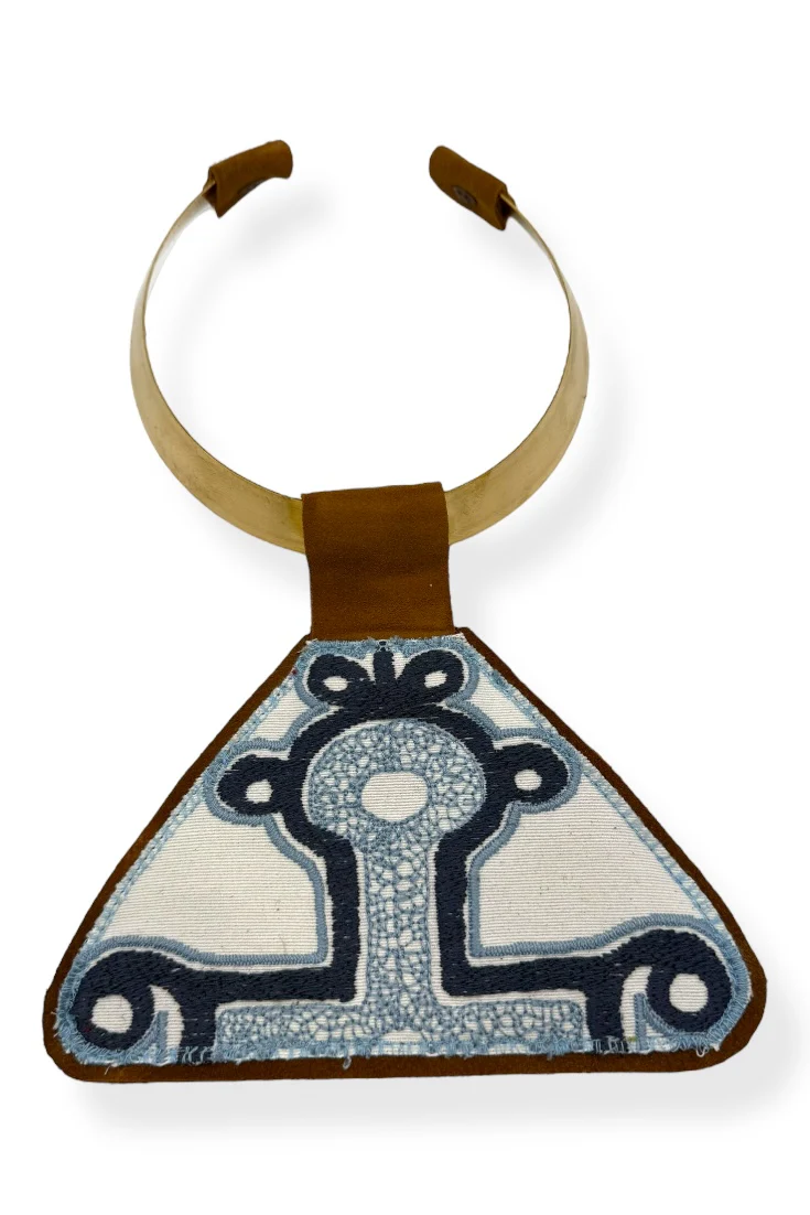 Kilim Choker Necklace - 692