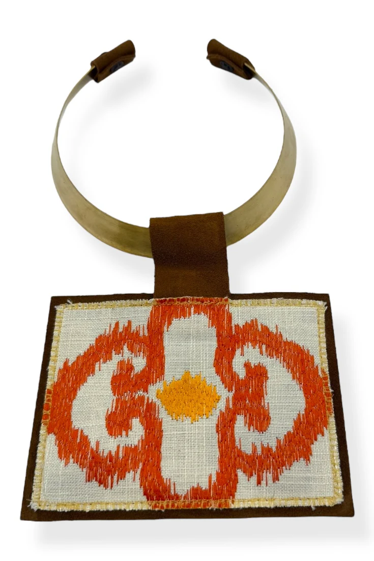 Kilim Choker Necklace - 708