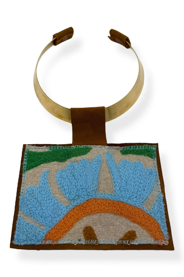 Kilim Choker Necklace - 709