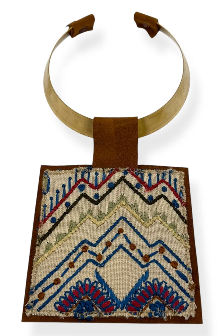 Kilim Choker Necklace - 721