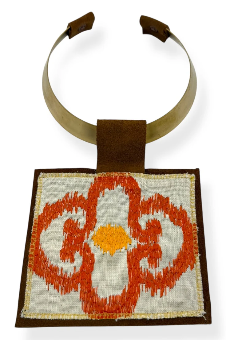 Kilim Choker Necklace - 722