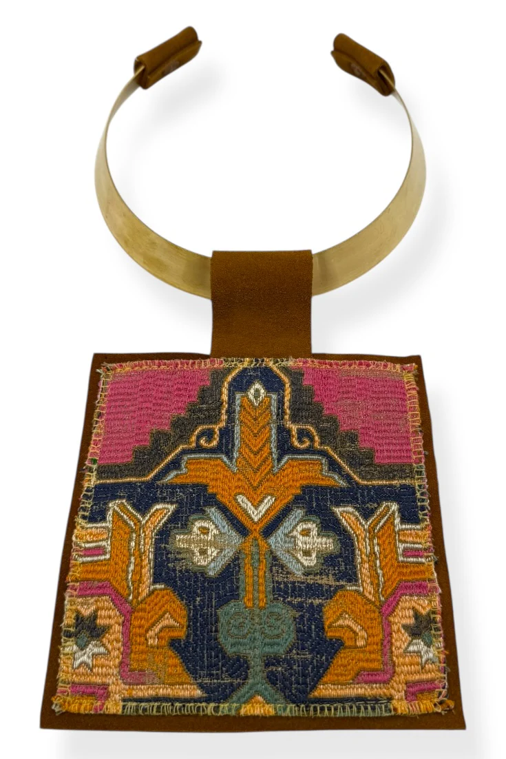 Kilim Choker Necklace - 726