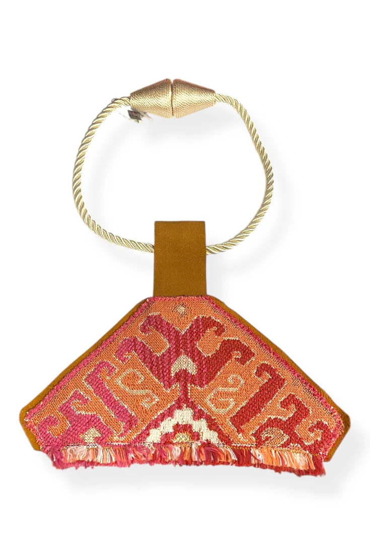 Kilim Choker Necklace - 745