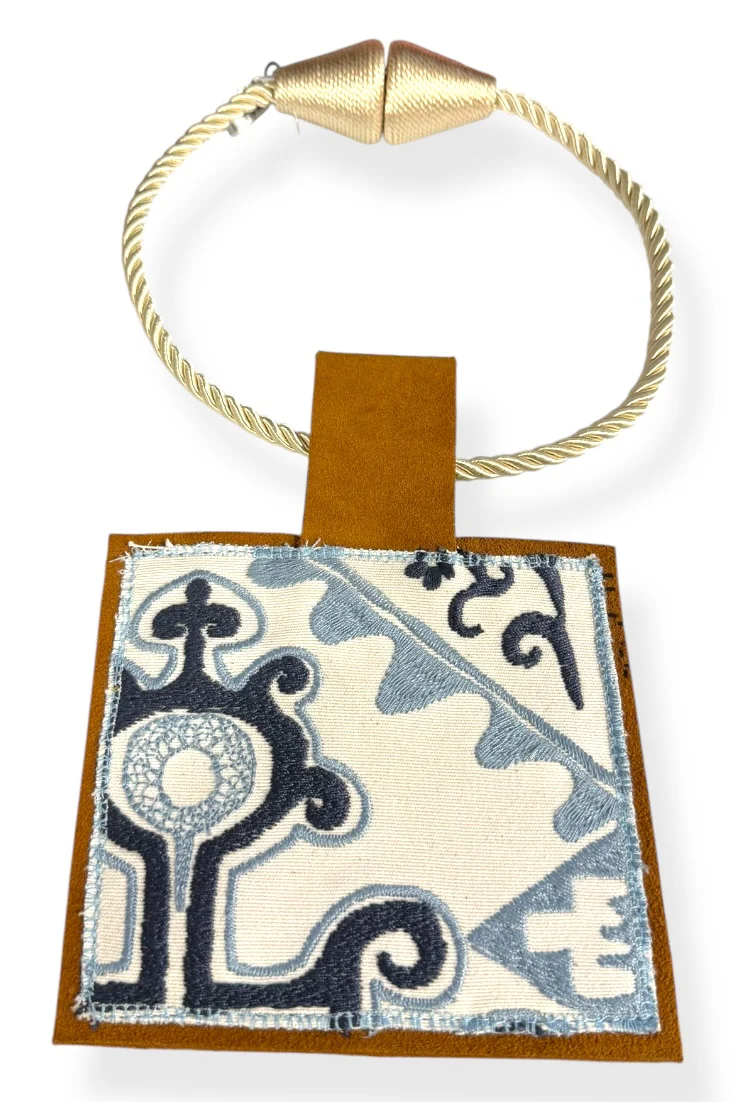 Kilim Choker Necklace - 749
