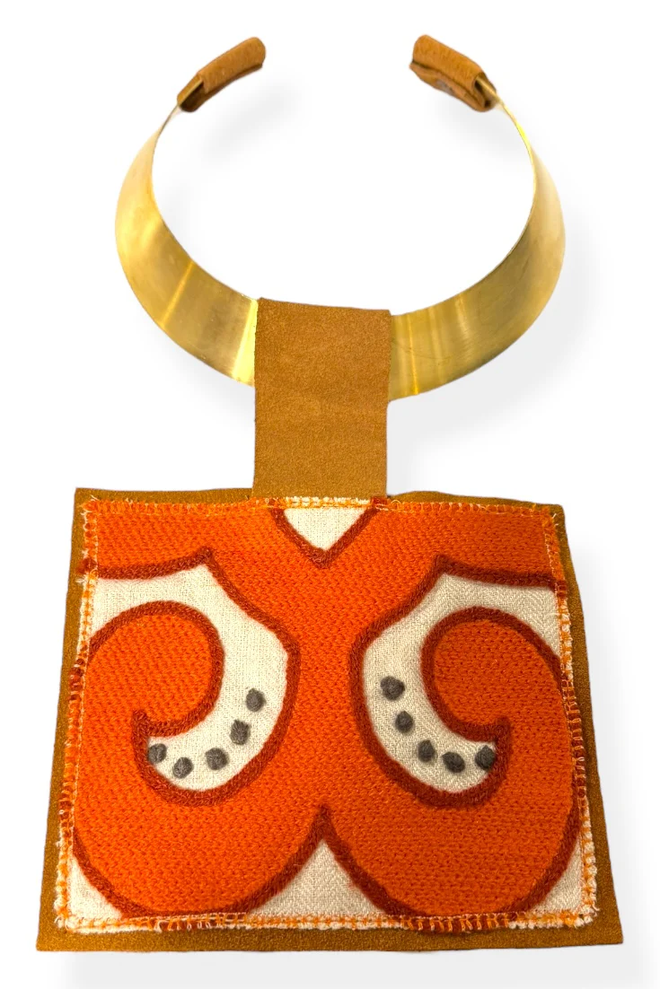 Kilim Choker Necklace - 785