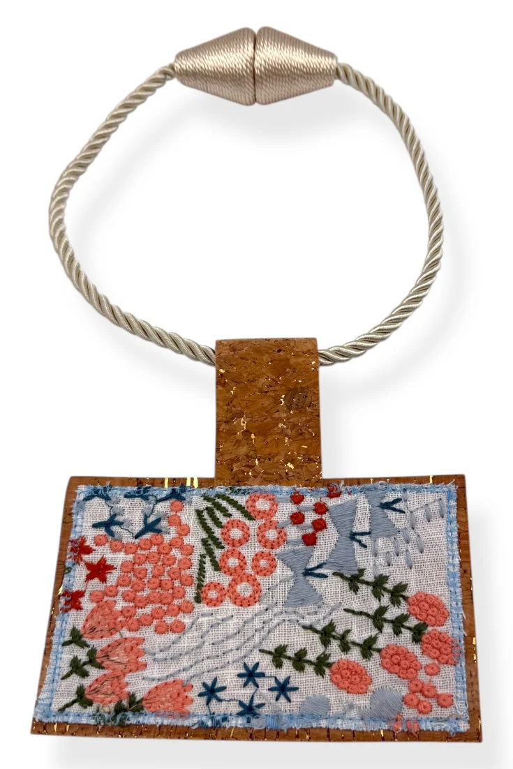 Kilim Rope Choker Necklace - 14