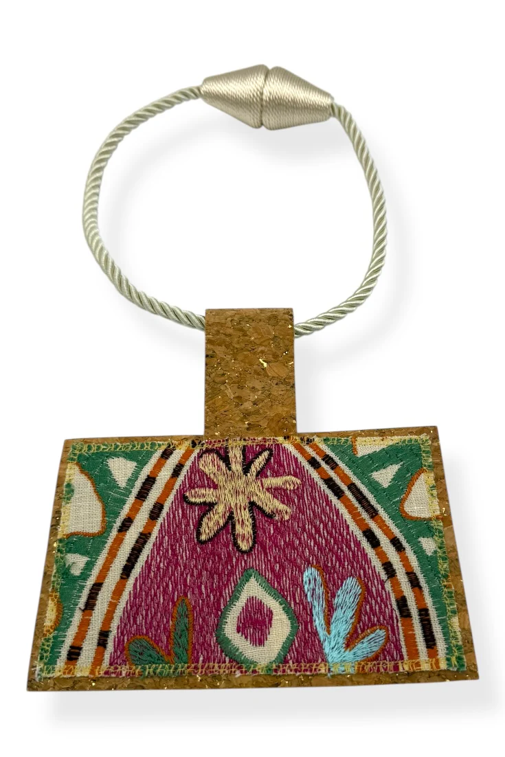 Kilim Rope Choker Necklace - 15