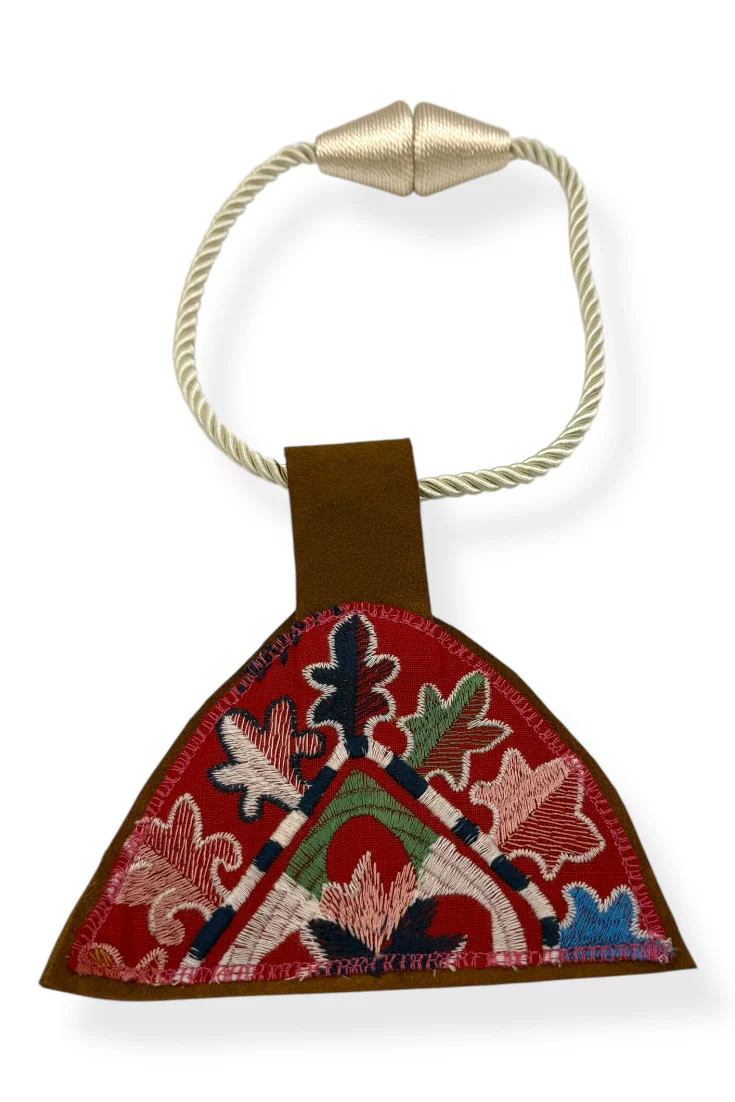Kilim Rope Choker Necklace - 23