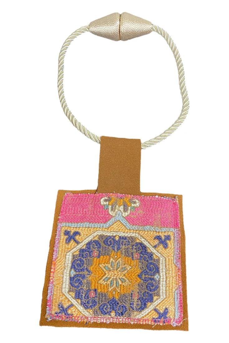 Kilim Rope Choker Necklace - 66