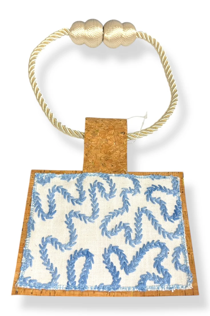 Kilim Rope Cork Choker Necklace -70