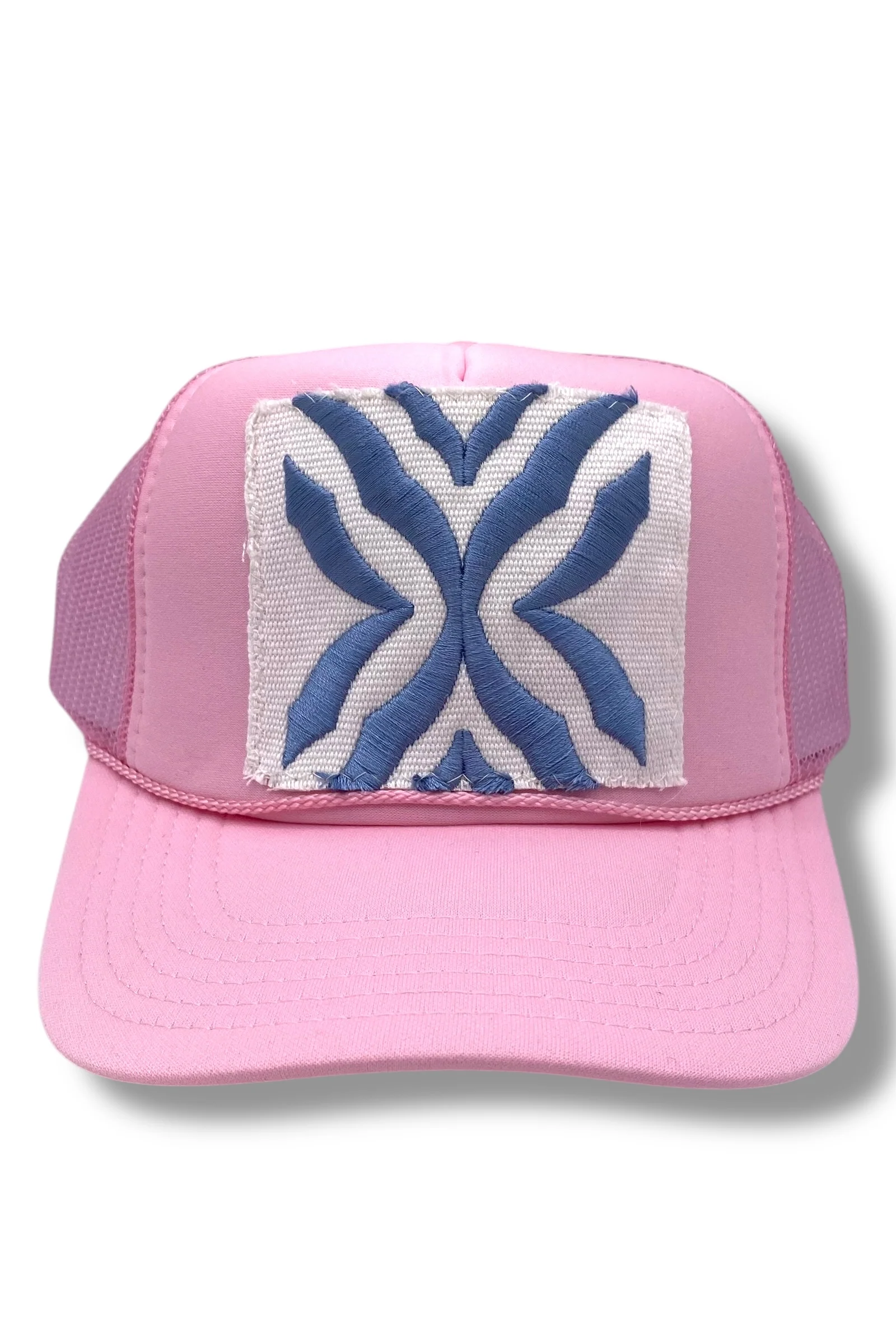 Kilim Trucker Hat - Baby Pink 25