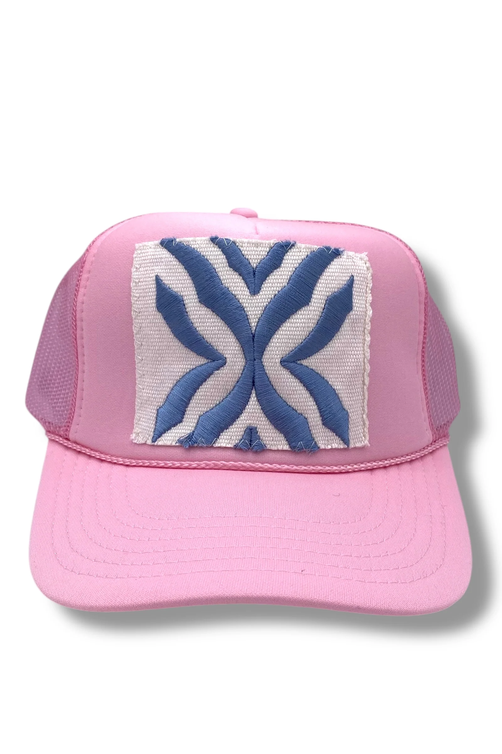 Kilim Trucker Hat - Baby Pink 4