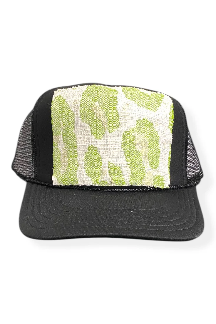Kilim Trucker Hat - Black 428