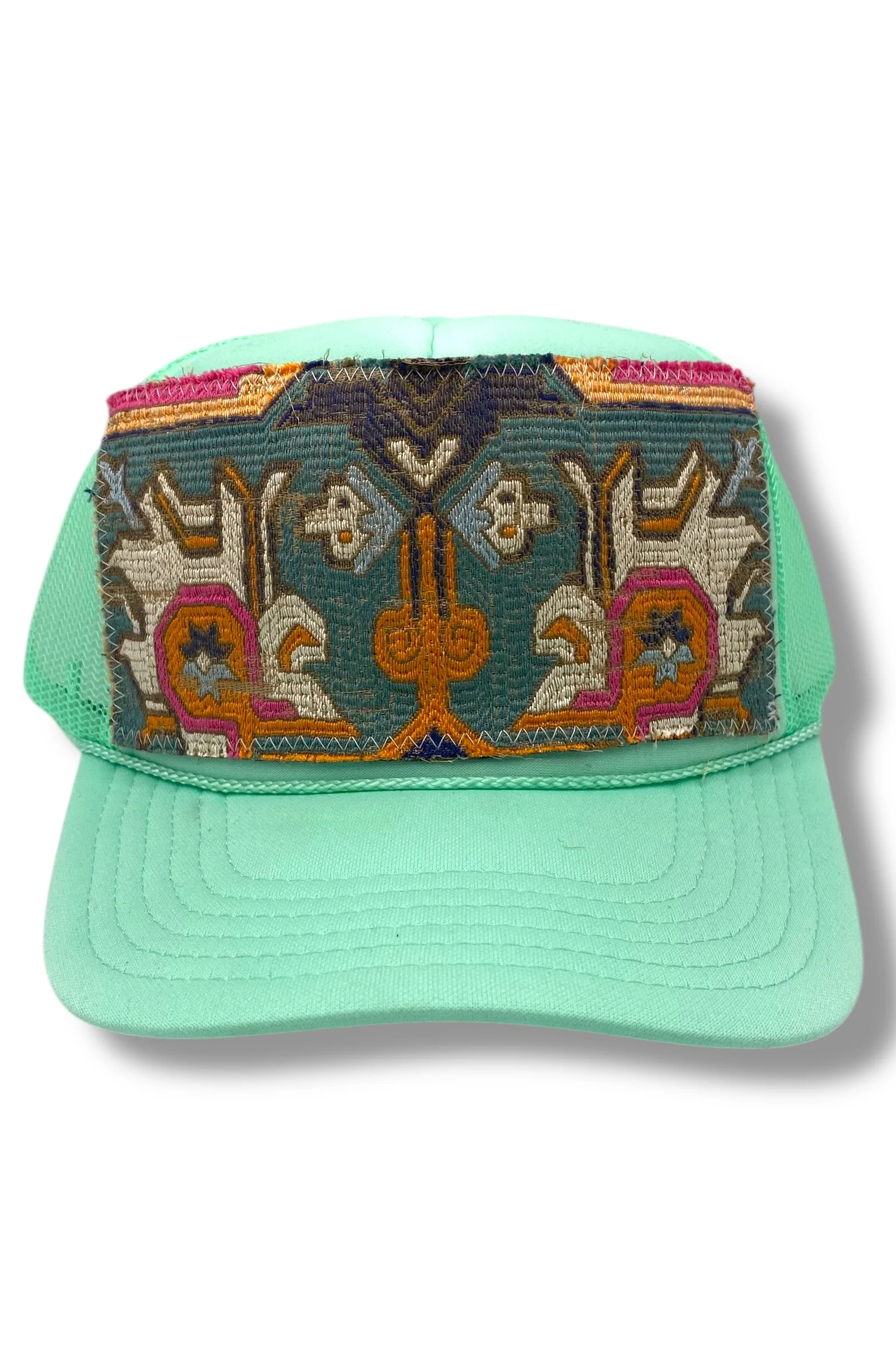 Kilim Trucker Hat - Seafoam 10