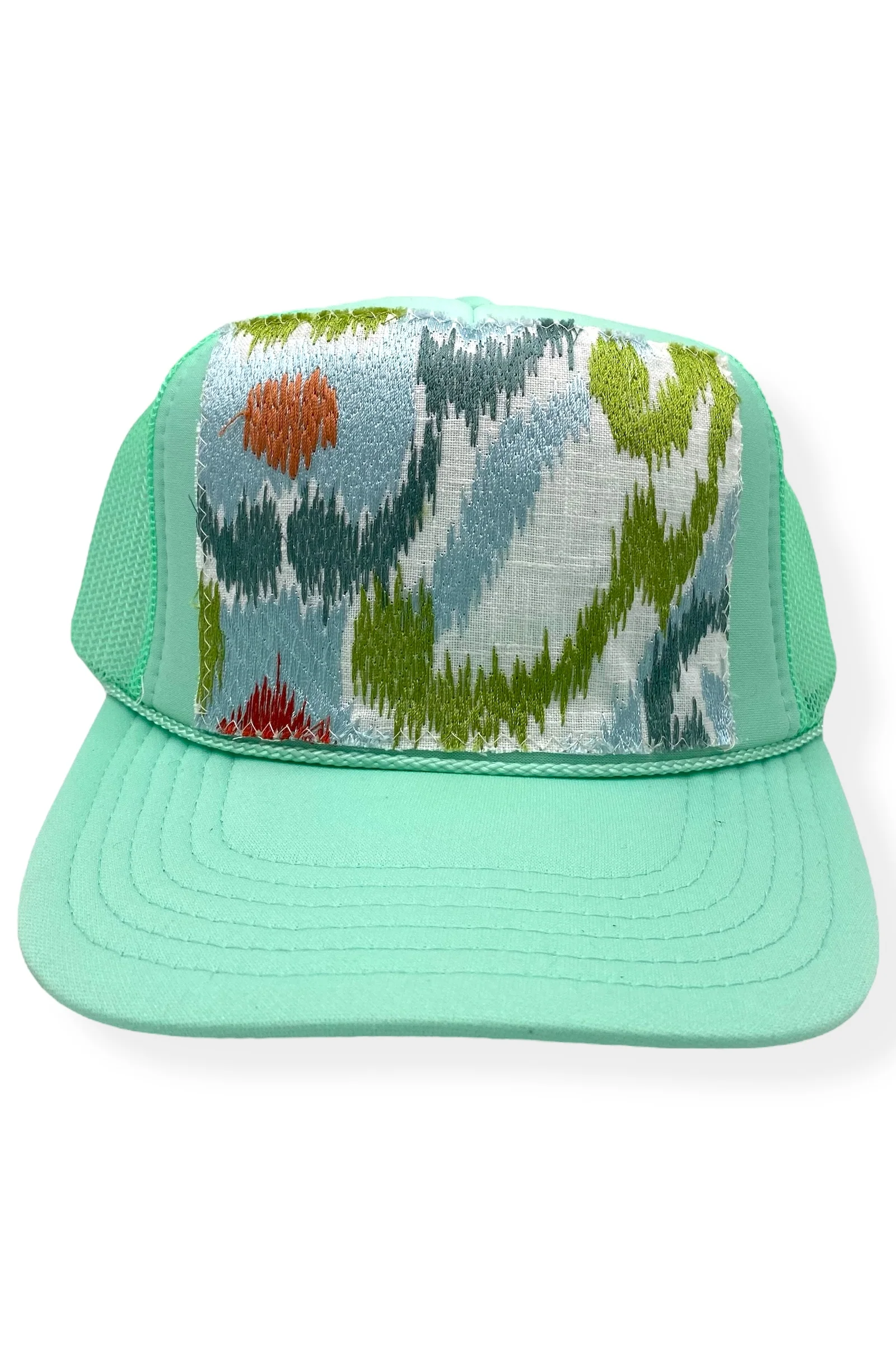 Kilim Trucker Hat - Seafoam 110
