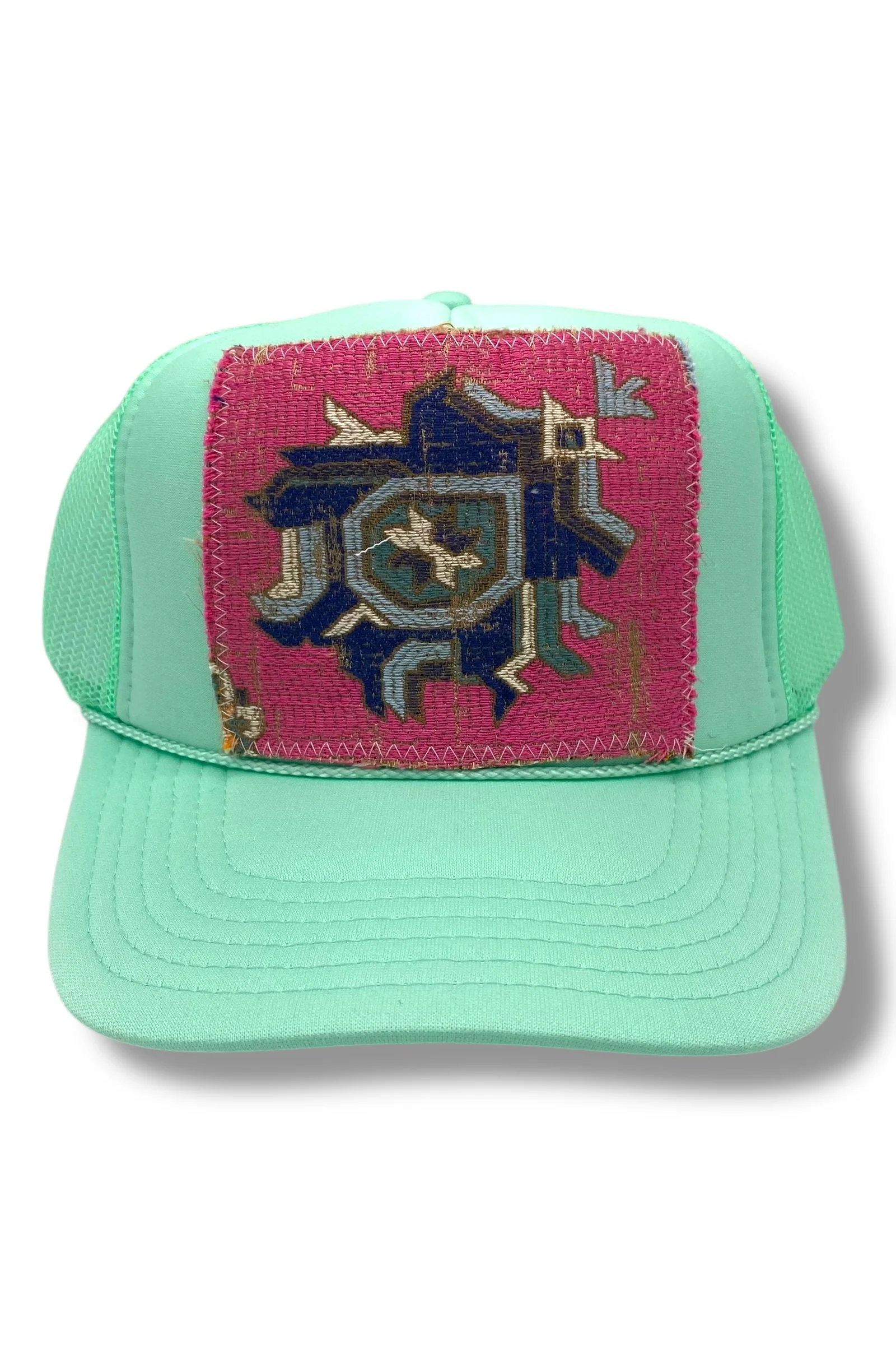 Kilim Trucker Hat - Seafoam 12