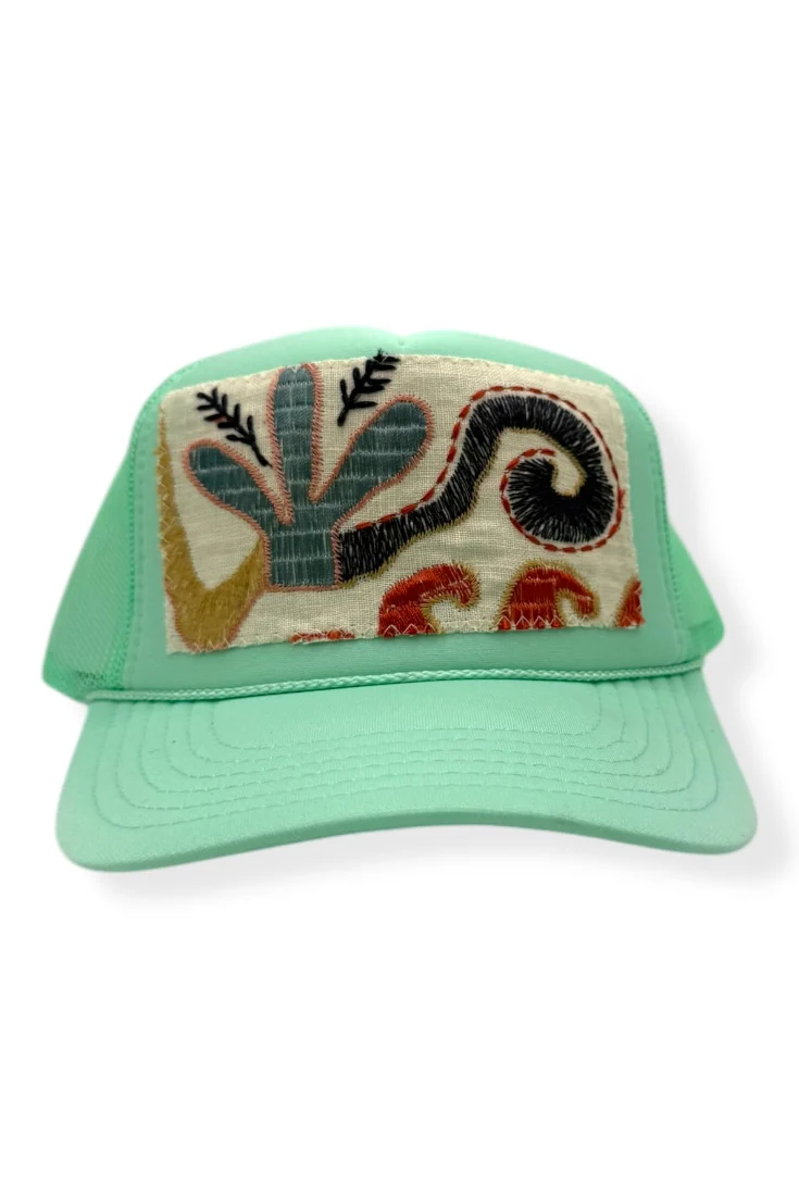 Kilim Trucker Hat - Seafoam 140 *Final Sale*