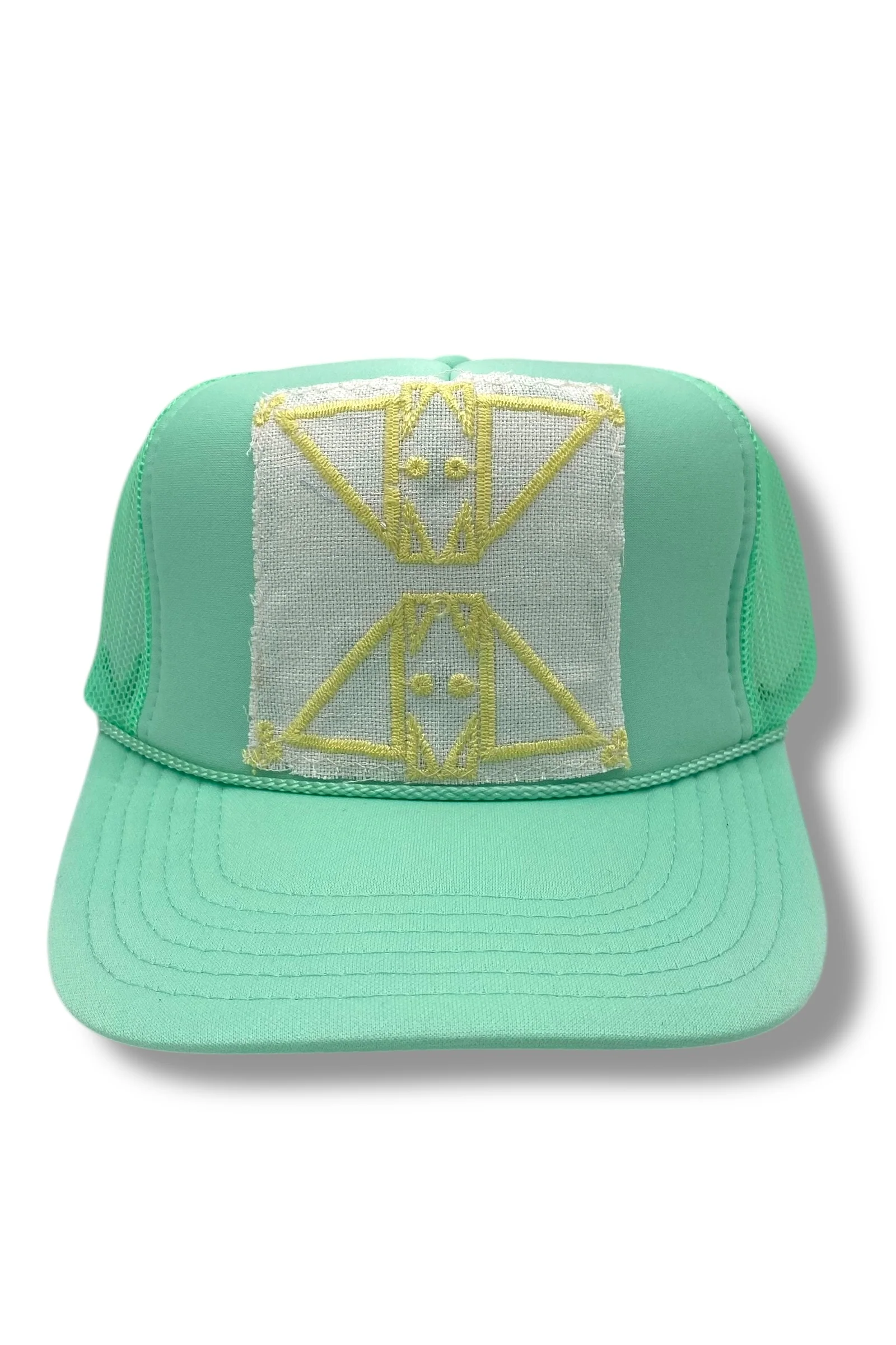 Kilim Trucker Hat - Seafoam 23