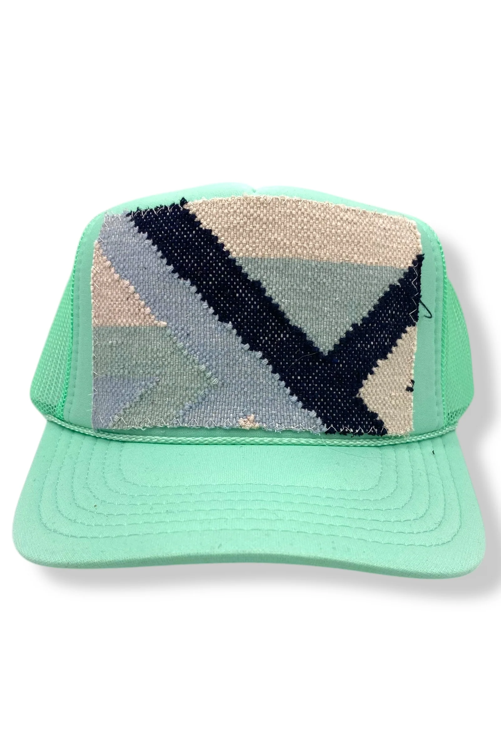 Kilim Trucker Hat - Seafoam 26