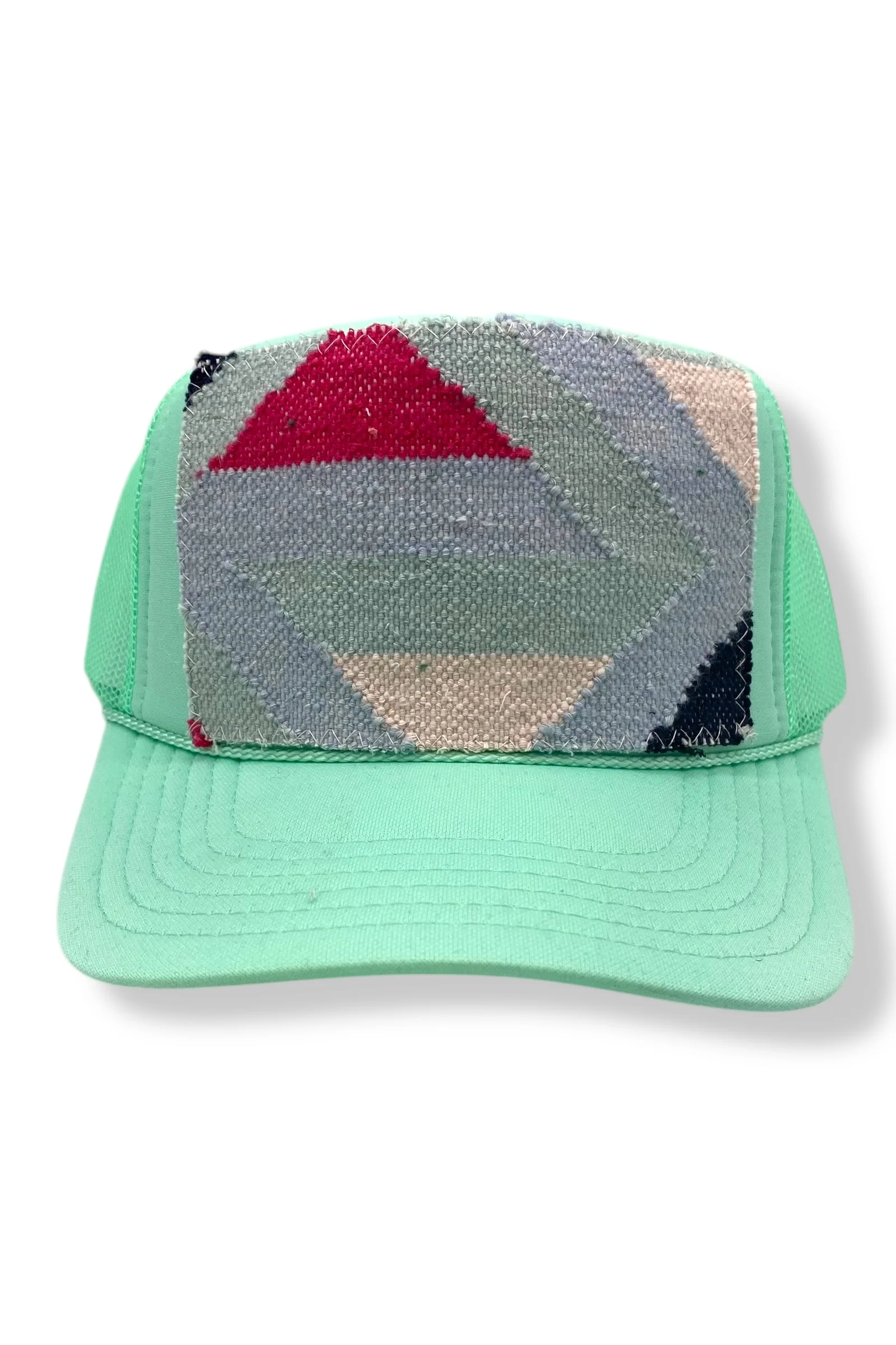 Kilim Trucker Hat - Seafoam 50
