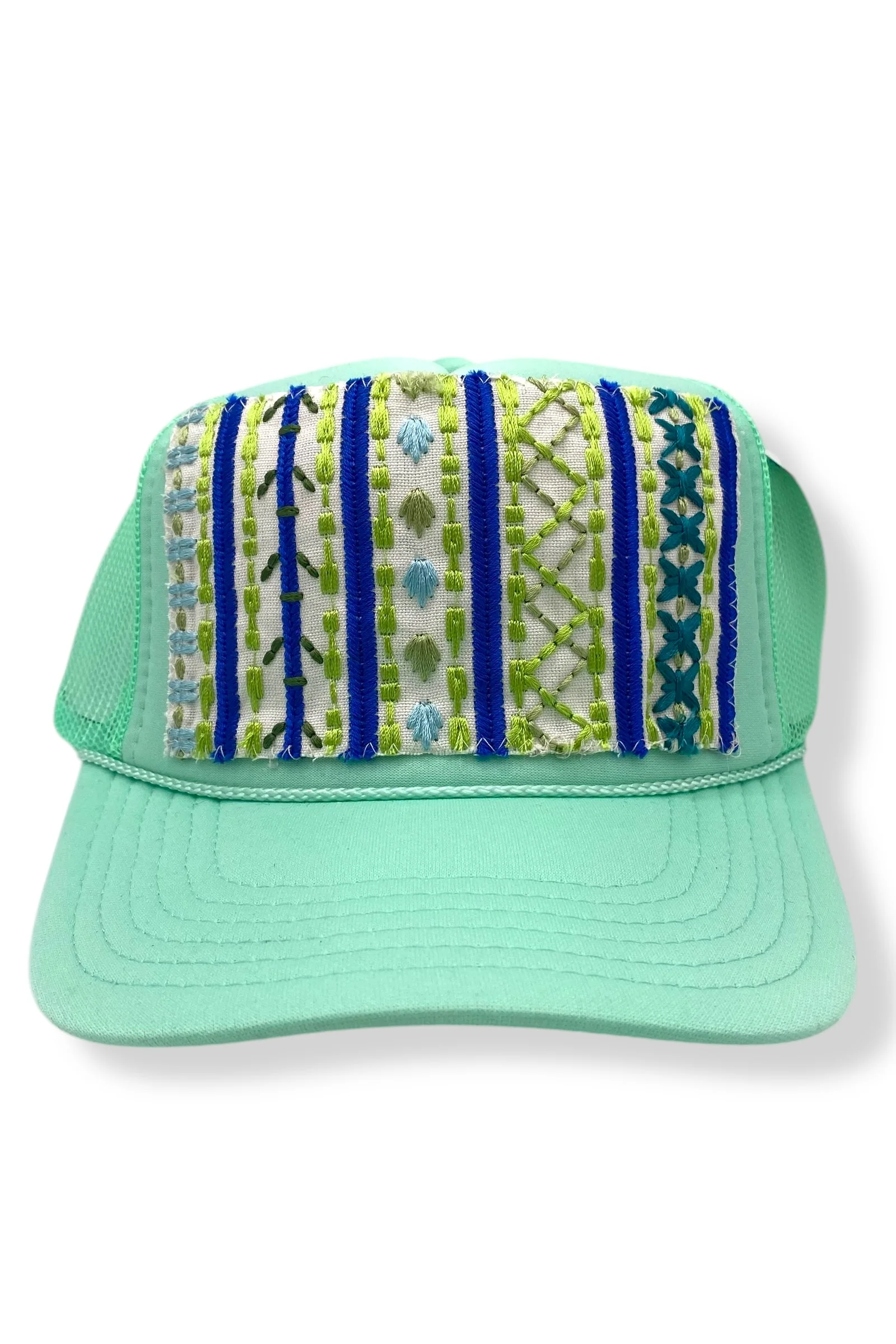 Kilim Trucker Hat - Seafoam 92