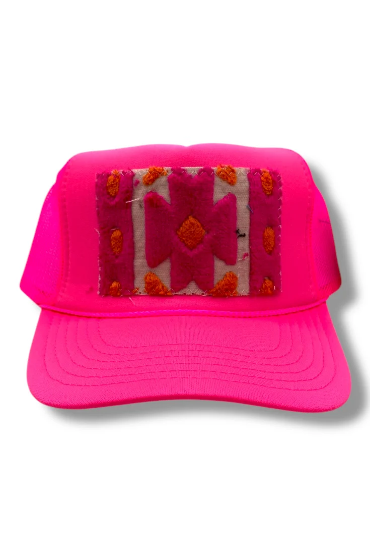 Kilim Trucker Hot Pink - 164