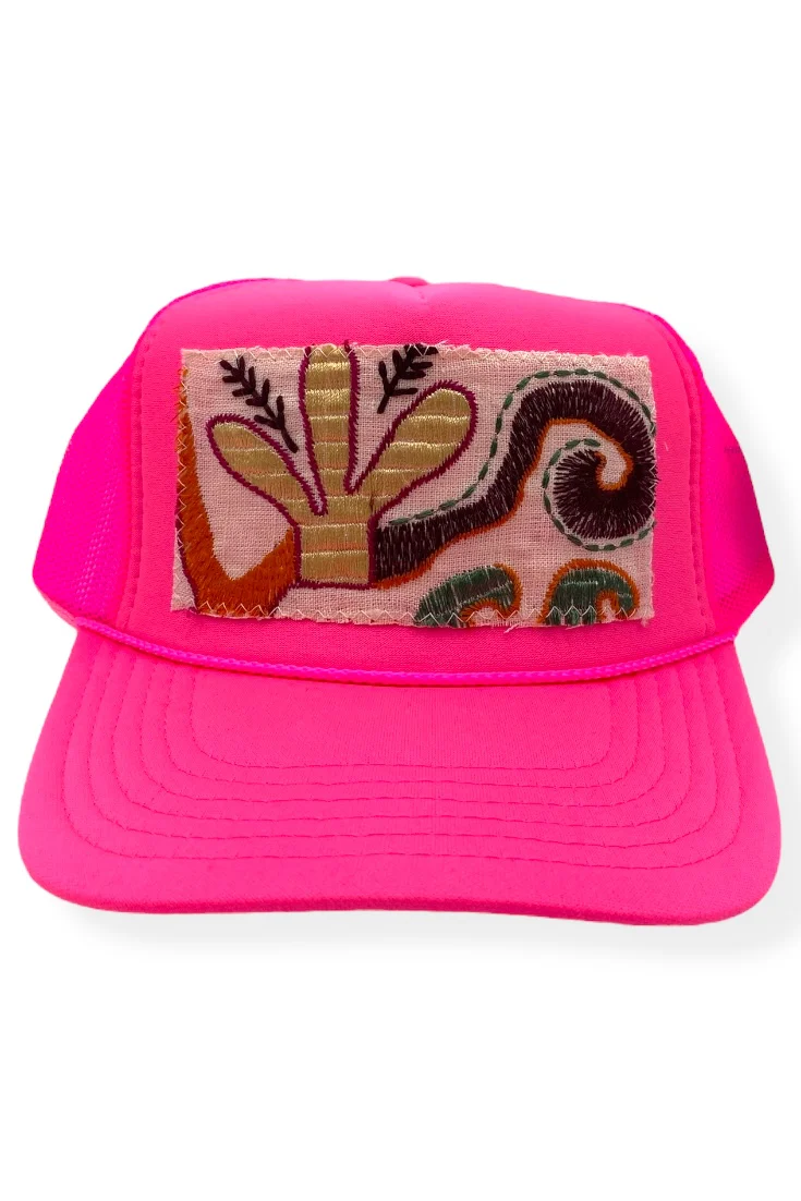Kilim Trucker Hot Pink - 167
