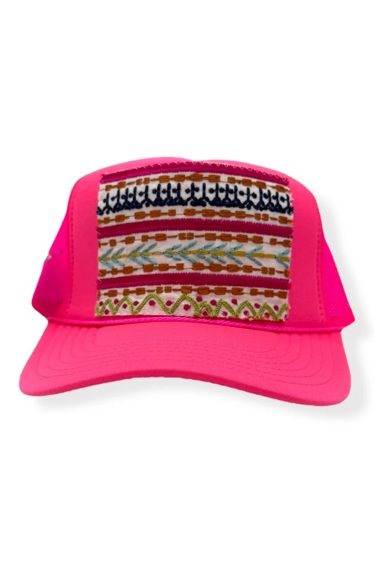Kilim Trucker Hot Pink - 182
