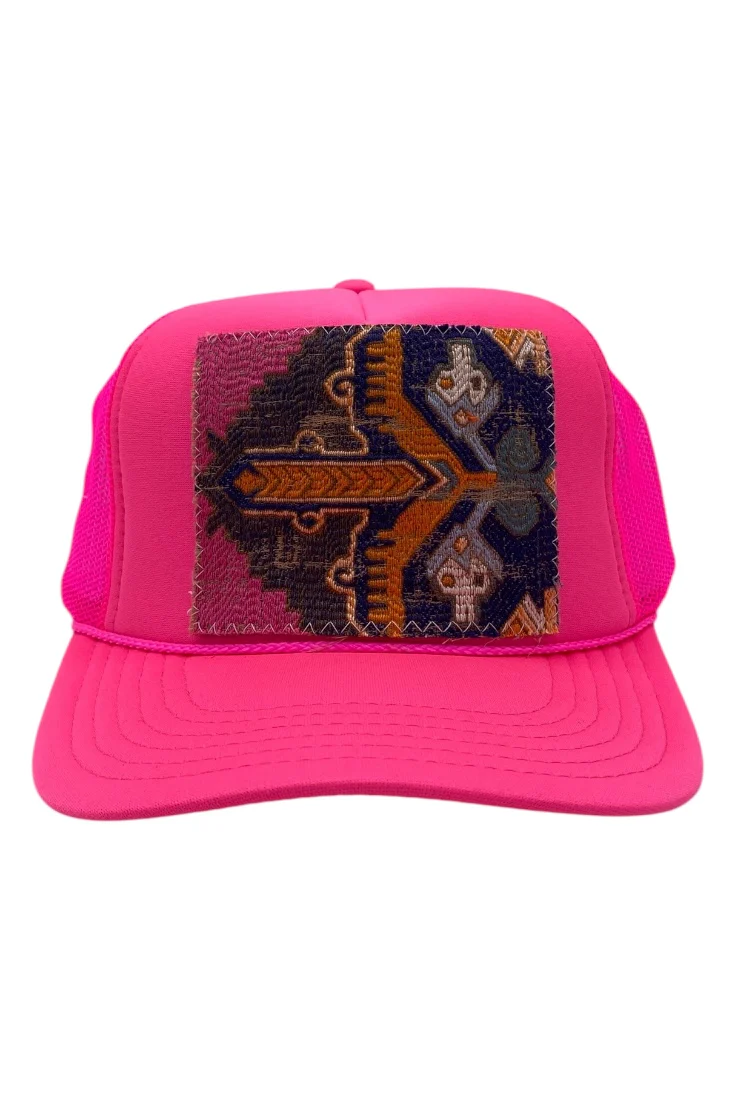 Kilim Trucker Hot Pink - 199 *Final Sale*