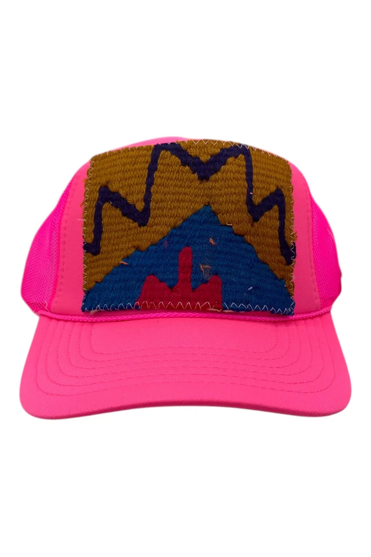 Kilim Trucker Hot Pink - 222