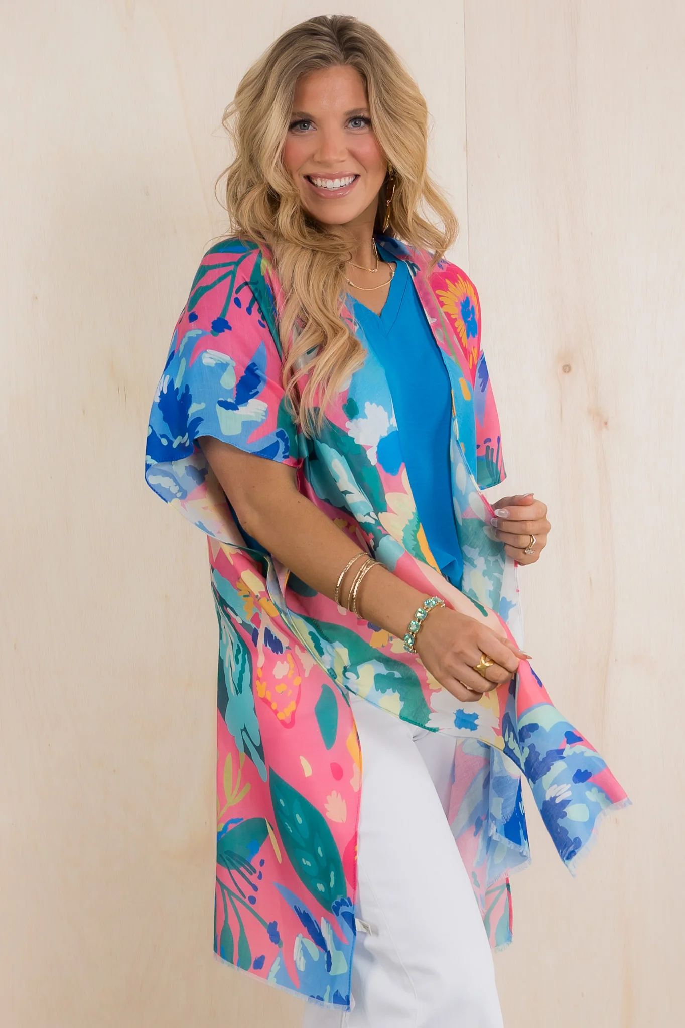 Brookwood Floral Kimono - Image 5