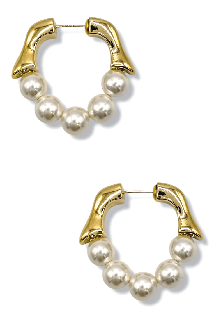 Kristalize x TWT Pearl Beaded Earrings