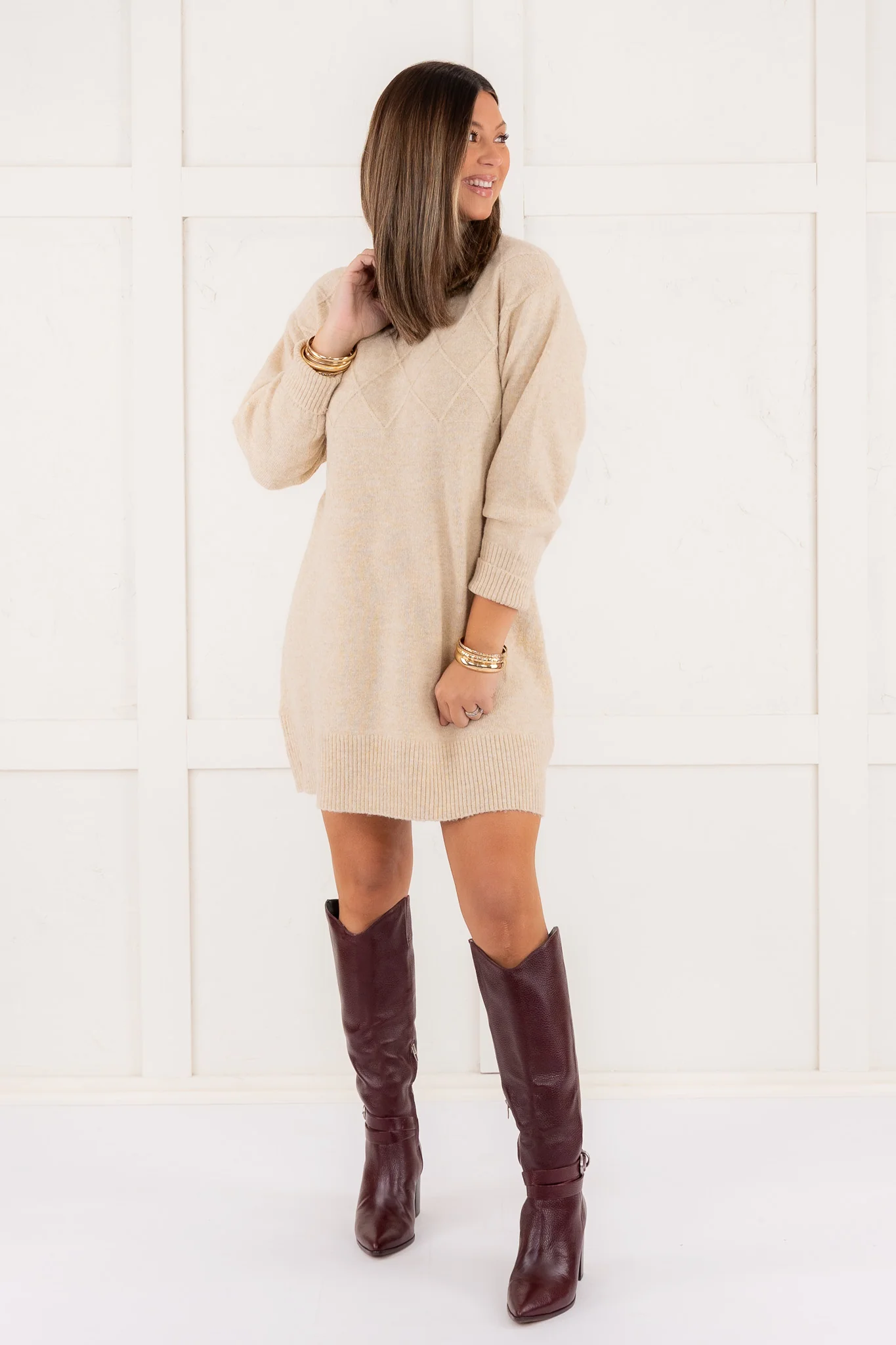 It's A Need Sweater Dress | Tribal - FINAL SALE - Image 3