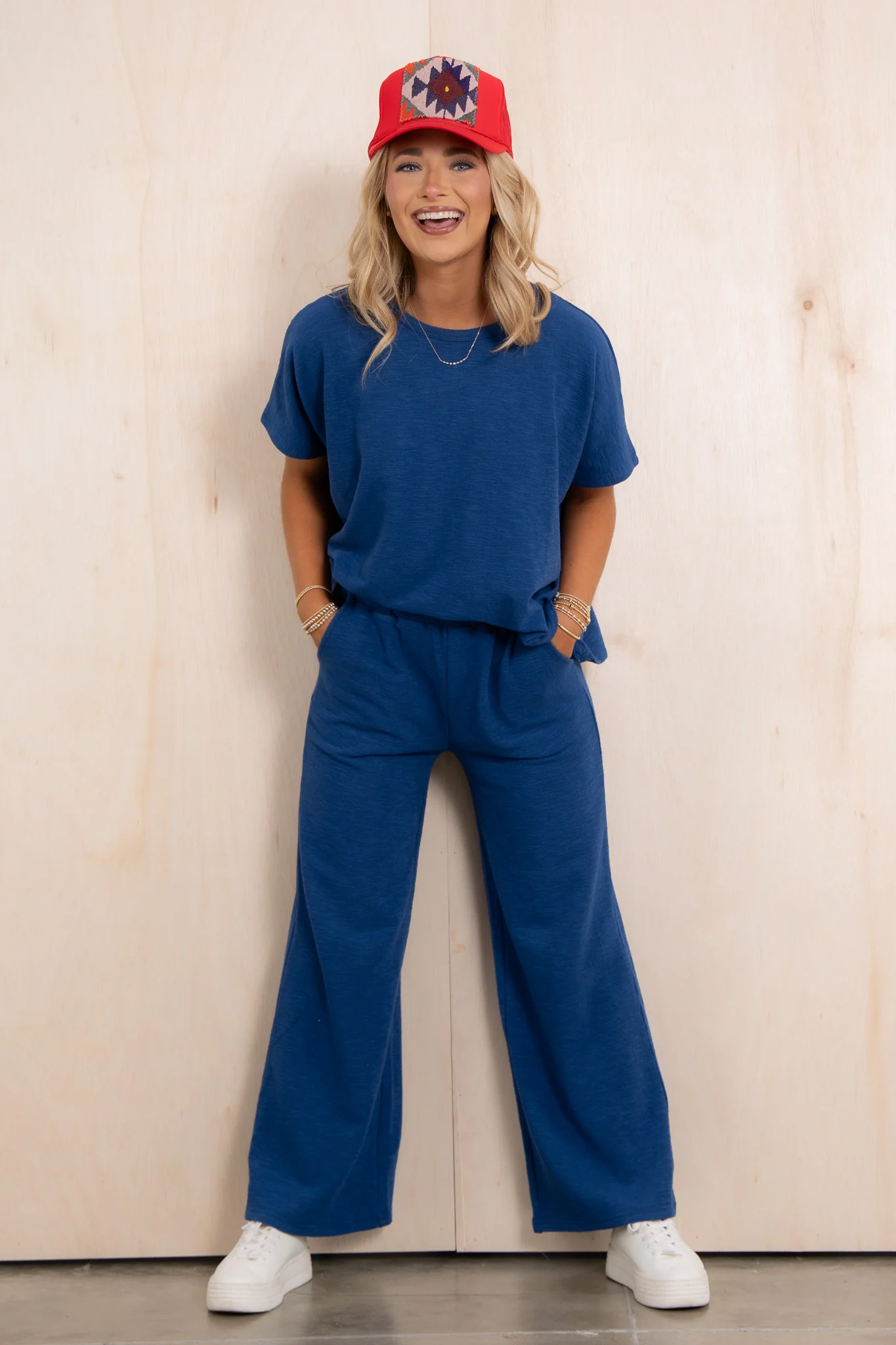 Sandy Days Light Navy Pants Set *Final Sale* - Image 6