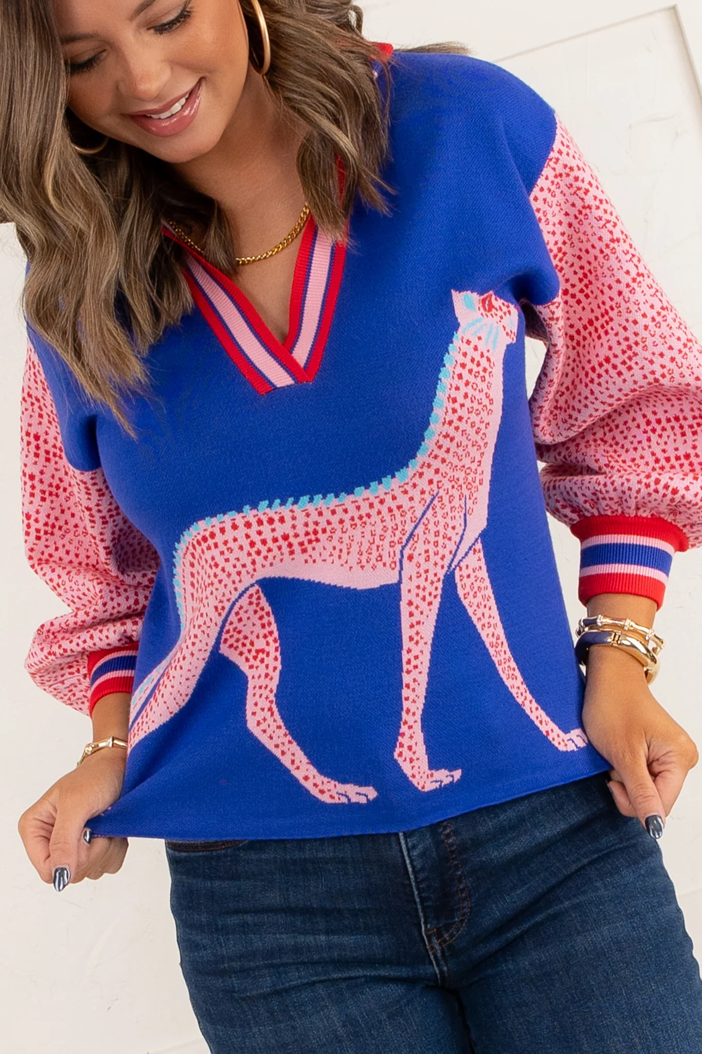 Lolli Sweater - Charmed Cheetah | Emily McCarthy - SALE - Image 4