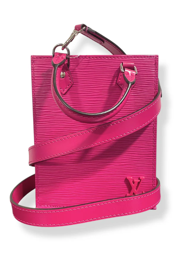 LV Epi Sac Plat BB Hot Pink