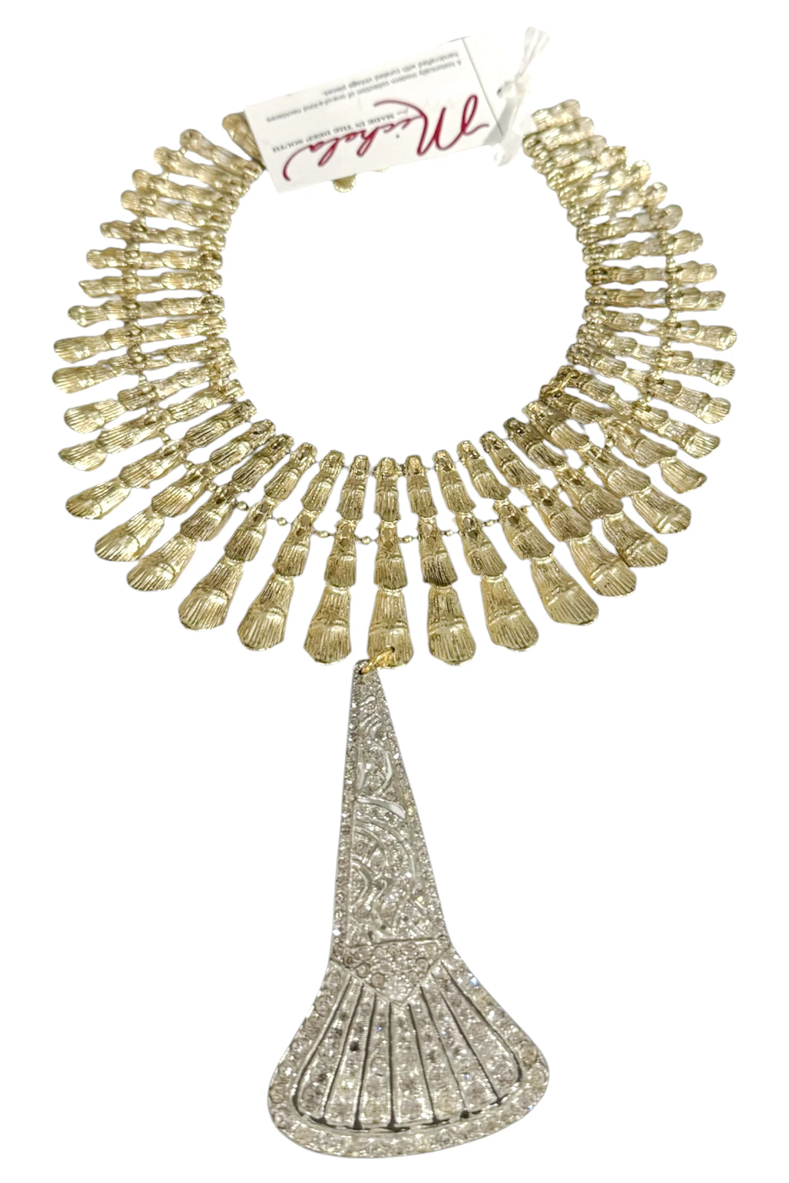 Made In The Deep South 1920s Dress Clip 1970s Necklace