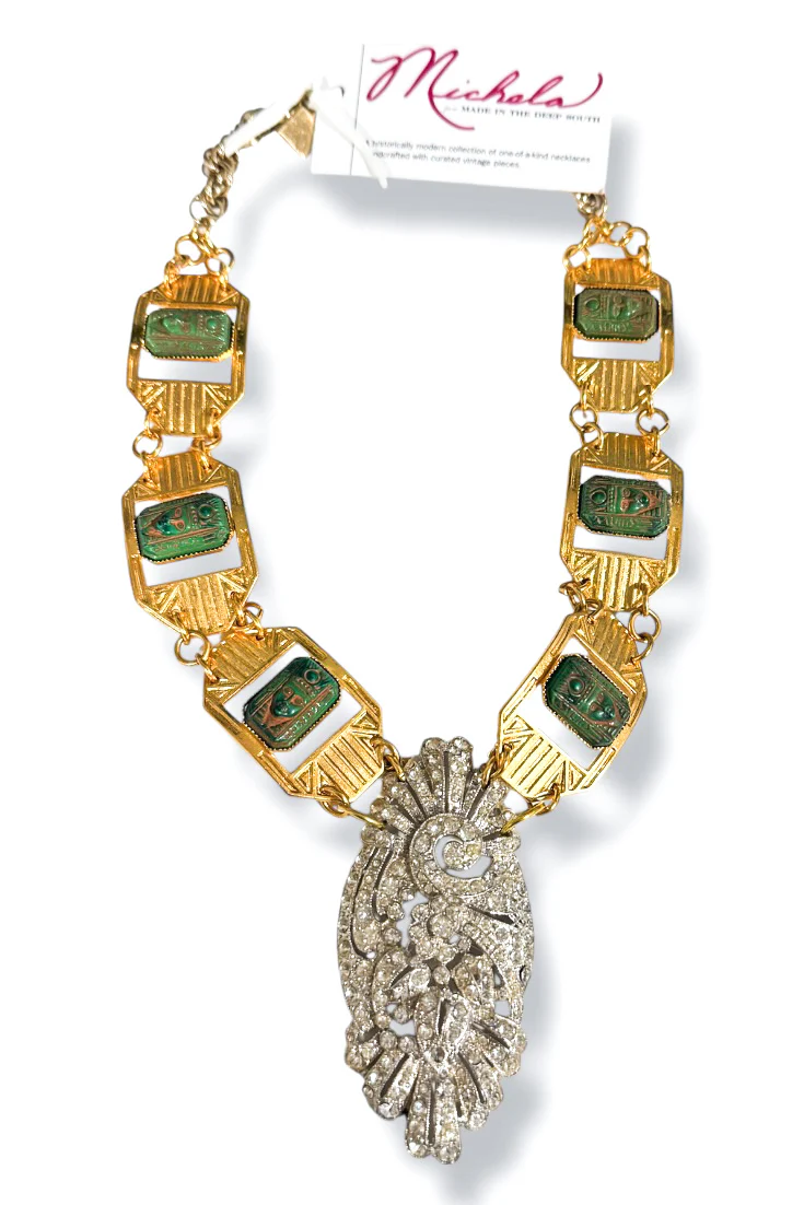 Made in the Deep South 1930s Brooch 1940s Neiger Necklace