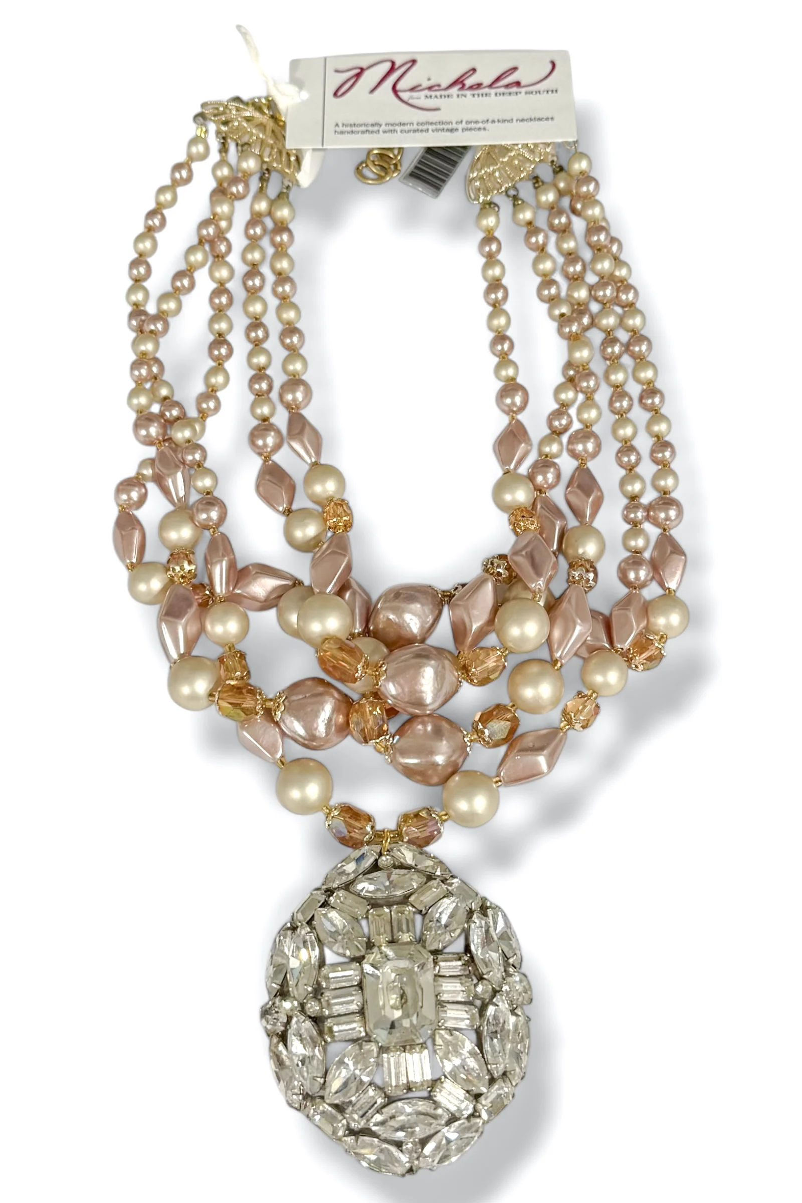 Made in the Deep South 1940s Brooch 1950s Necklace