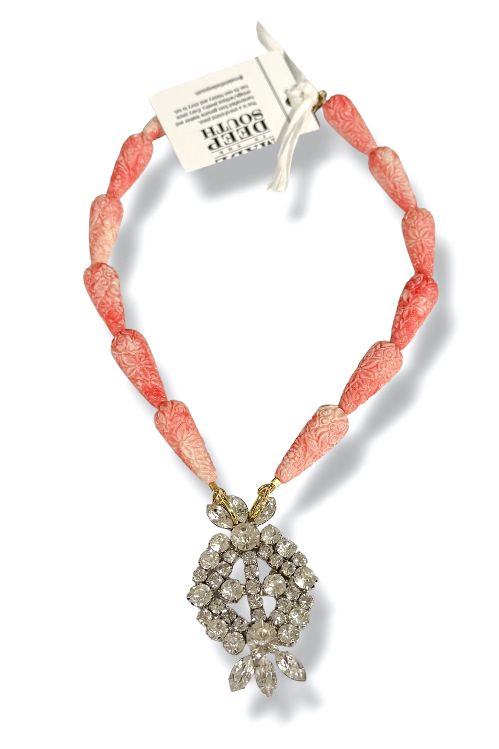 Made In The Deep South 1950s Brooch 1950s Bead Necklace